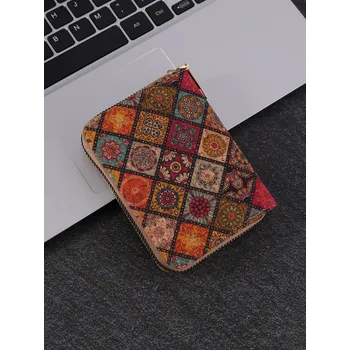 Peněženka Stylová malá peněženka s korkovým vzorem | peněženka, dámský doplněk - D