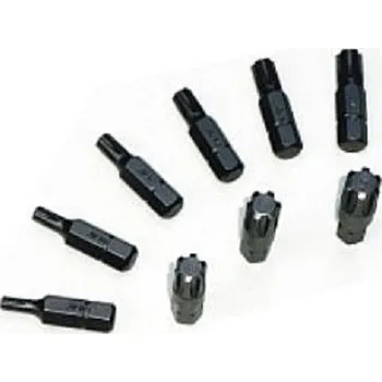 Bit Bity RIBE, různé velikosti, úchyt 10 mm, délka 40 mm - JONNESWAY D10R40M08A