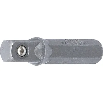 Gola hlavice Adaptér z 6-hran 1/4" pro nástrčné hlavice na 4-hran 1/4", 30 mm
