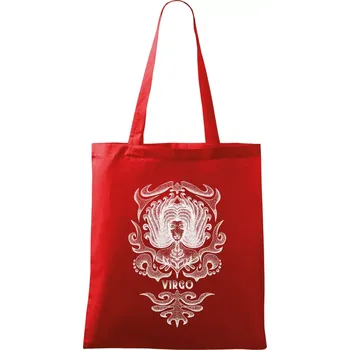 Virgo - vintage - Taška bavlněná - 42 x 38 cm ( Červená )