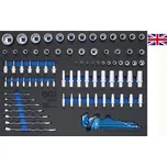 Modul - hlavice, klíče, bity, PALCOVÉ 99ks - BGS 4020