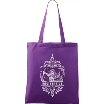 Sagittarius - vintage - Taška bavlněná - 42 x 38 cm ( Fialová )