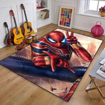 Koberec Dětský protiskluzový koberec s motivem Spidermana | koberec dětský, koberec obývák - 15 , 80X120CM