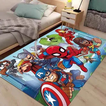 Koberec Dětský protiskluzový koberec s motivem Spidermana | koberec dětský, koberec obývák - 9 , 120X160CM