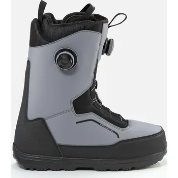 Boty na snowboard DREAMSCAPE Snowboardové boty se zpevněním kotníku SNB900 pro dospělé 44 ČERNÁ|ŠEDÁ
