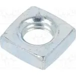 Matice čtvercová M5 0,8 ocel Povlak zinek BN 145 DIN 562