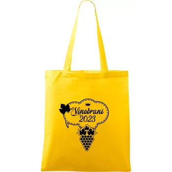 Vinobraní 2023 - Taška bavlněná - 42 x 38 cm ( Žlutá )