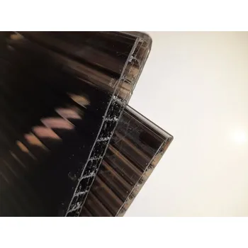 Průsvitná krytina Stabilit Suisse Komůrkový polykarbonát rovný 4WQ, 10mm, 2100x7000mm, kouř