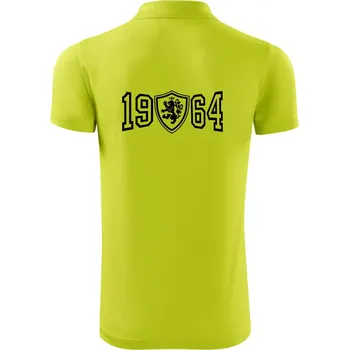 Pánská košile Narozeninový motiv - znak - 1964 - Polokošile Victory sportovní (dresovina) - XL ( Limetková )