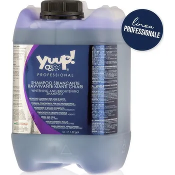 Kosmetika pro psa Yuup Professional Bělící a rozjasňující šampon 5000ml