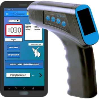 Měřič tloušťky laku Prodig-Tech Měřič tloušťky laku GL PRO SMART FAZ