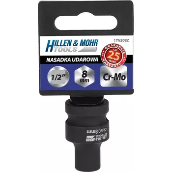 Klíč Hillen&Mohr Rázový klíč 1/2', Cr-Mo ocel 17N308Z