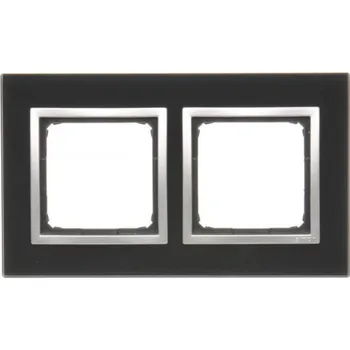 vypínač KONTAKT-SIMON rámeček dvojnásobný na omítku měsíční láva DRN2/74