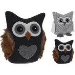 Dveřní zarážka Sova 23 x 15 cm mix barev