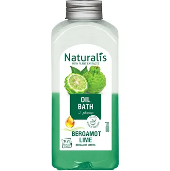 Koupelový olej Naturalis Naturalis dvoufázová olejová pěna Bergamot & Limeta 800 ml