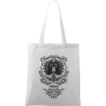 Virgo - vintage - Taška bavlněná - 42 x 38 cm ( Bílá )