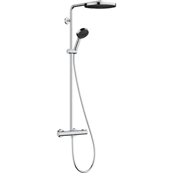 HANSGROHE - Pulsify S Puro Sprchový set s termostatem, průměr 26 cm, 3 proudy, EcoSmart, chrom 24237000