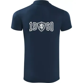 Pánská košile Narozeninový motiv - znak - 1960 - Polokošile Victory sportovní (dresovina) - XL ( Námořní modrá (velmi tmavá - téměř černá) )