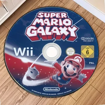 Koberec Kulatý koberec do pokoje s motivem CD | dětský koberec, kulatý koberec</strong> - 2 , 40x40cm