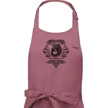 Kuchyňská zástěra Aquarius - vintage - Pánská zástěra na vaření - Univerzální velikost ( Starorůžová )