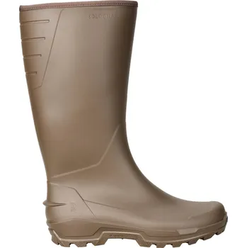 Pánské holínky SOLOGNAC Hřejivé holínky z PVC 100 41/42 KAŠTANOVÁ