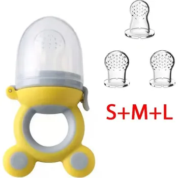 Dětské silikonové kousátko na ovoce | dětské kousátko, kojenecká pomůcka - TD1208D-S-M-L