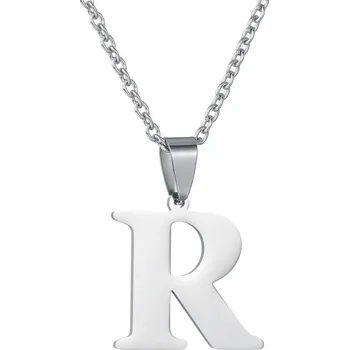 Náhrdelník Řetízek s písmenem pro muže i ženy | náhrdelník - R