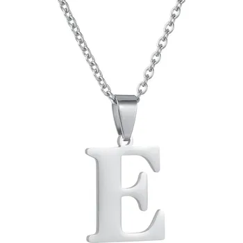 Náhrdelník Řetízek s písmenem pro muže i ženy | náhrdelník - E