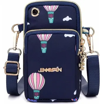 Kabelka Voděodolná sportovní crossbody taška | dámská taška, praktická kabelka - a-Blue White