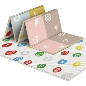 Hrací deka Skládací dětská pěnová podložka 180×100 cm | hrací koberec, kojenecká podložka - 177-97cm-350853