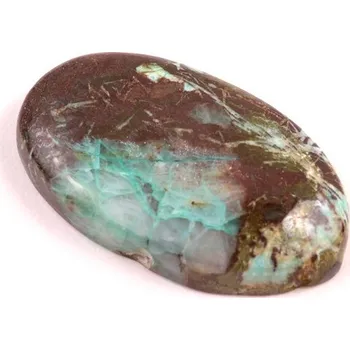 Přírodní kámen Kabošon Azurite Tourquise č.3090 (36x21x7mm)