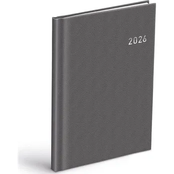Diář Týdenní diář 2026 MFP T805 A5 - PVC dark gray