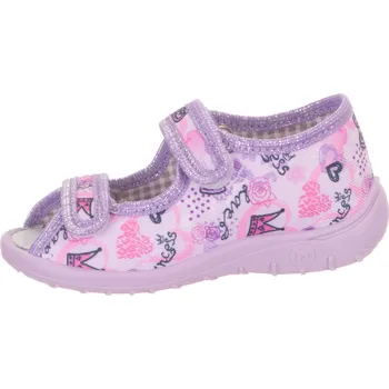 Dívčí obuv NAZO PPHU Domácí obuv, papučky-přezůvky 010AI Velikost: 23