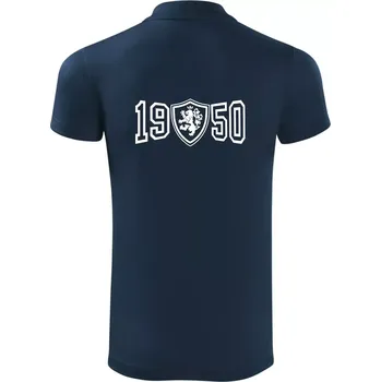 Pánská košile Narozeninový motiv - znak - 1950 - Polokošile Victory sportovní (dresovina) - S ( Námořní modrá (velmi tmavá - téměř černá) )