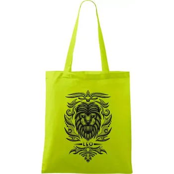 Leo - vintage - Taška bavlněná - 42 x 38 cm ( Limetková )