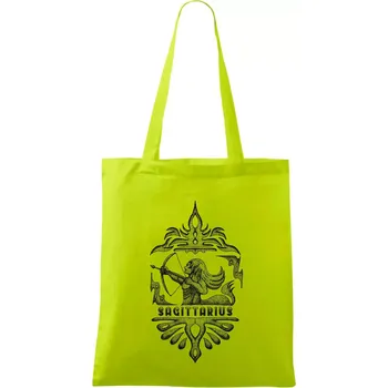 Sagittarius - vintage - Taška bavlněná - 42 x 38 cm ( Limetková )