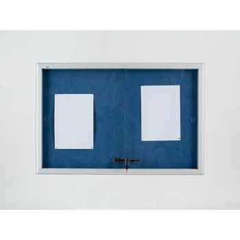 Aveli Vitrína informační modrá, 15xA4 XRT-00193