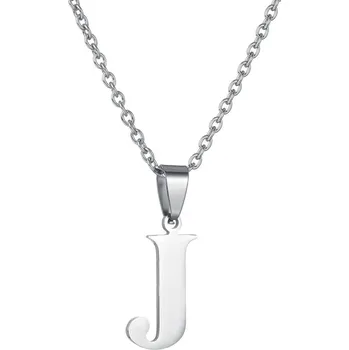 Náhrdelník Řetízek s písmenem pro muže i ženy | náhrdelník - J