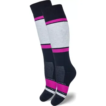 Pánské ponožky Podkolanówki narciarskie Milena z jonami srebra, BARVA 3 38-40 i170_M9112001G03