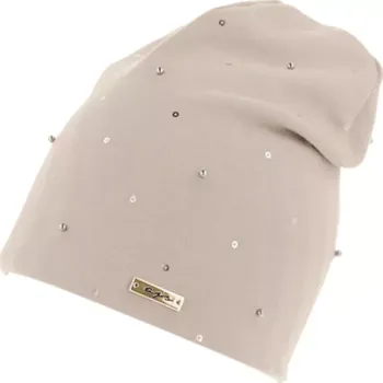 Čepice DÁMSKÁ ČEPICE 50-119 světle béžová 54-56