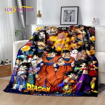 deka Anime dragon ball flanelová deka | měkká deka, anime přehoz - 19 , 150x200cm