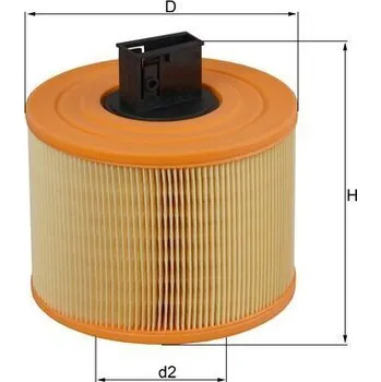 Vzduchový filtr Vzduchový filtr MAHLE LX 1035