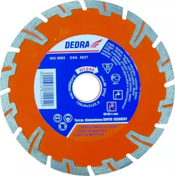 Řezný kotouč DEDRA Super segmentový diamantový řezný kotouč H1242
