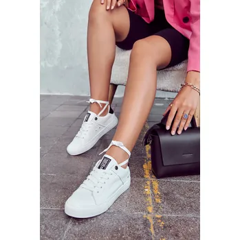 Dámské tenisky Kožené tenisky Big Star JJ274212 a Barva: Bílá, Velikost: 36