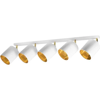 Bílé stropní svítidlo E27 5x60W