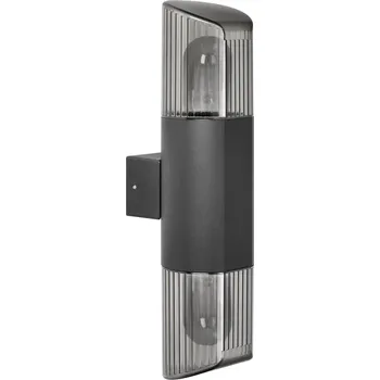 Venkovní osvětlení Zahradní svítidlo IP54, 2xE27, černé