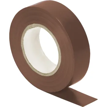 Izolační páska Hnědé nehořlavé izolační pásky 19mm x 20m