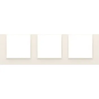 vypínač Rámeček trojnásobný Simon 10 béžový