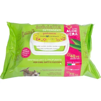 Farm Company Vlhčené čistící ubrousky s Aloe Vera 40 ks