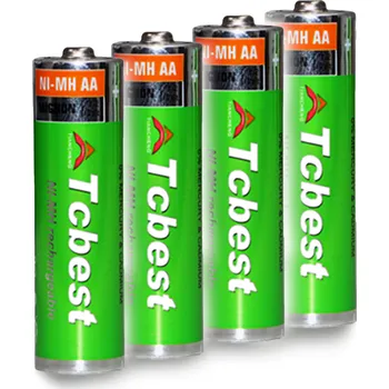 4x Nabíjecí baterie NiMh AA 1,2V 2600mAh - Tcbest